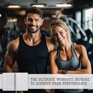 Ultimate Workout Log Book for Fitness Goals & Progress Tracking