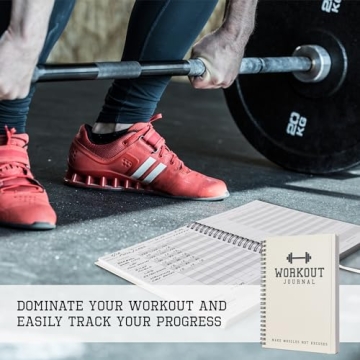 Ultimate Workout Log Book for Fitness Goals & Progress Tracking