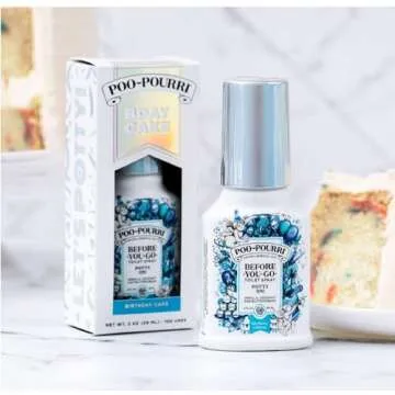 Poo-Pourri Before-You-Go Toilet Spray Birthday Cake 2 Fl Oz