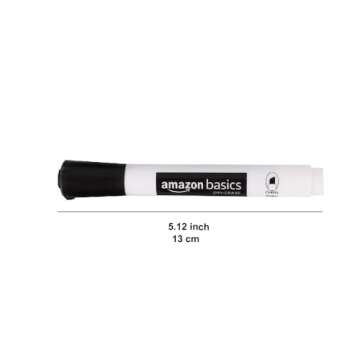 Amazon Basics Low-Odor Chisel Tip Dry Erase Markers