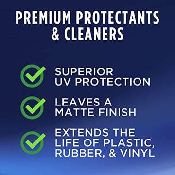 303 Products Aerospace Protectant Spray, UV Protection, Repels Dust, Dirt, & Staining, Matte Finish, Restores Like-New Appearance, Outdoor Cleaning Supplies 10 Fl. Oz.