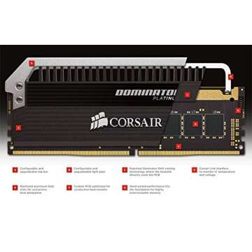 Corsair Dominator Platinum 64GB DDR4 3200MHz Memory Kit