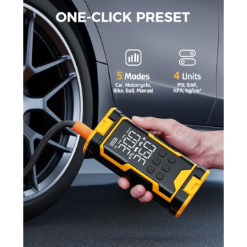 Pumptiva Tire Inflator Cordless Air Compressor 150PSI