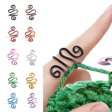 Handmade Crochet Tension Ring – Unique Gifts for Crocheters