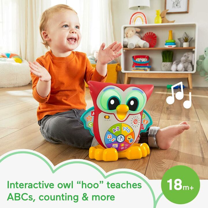 Fisher-Price Linkimals Owl: Learning Toy for Toddlers