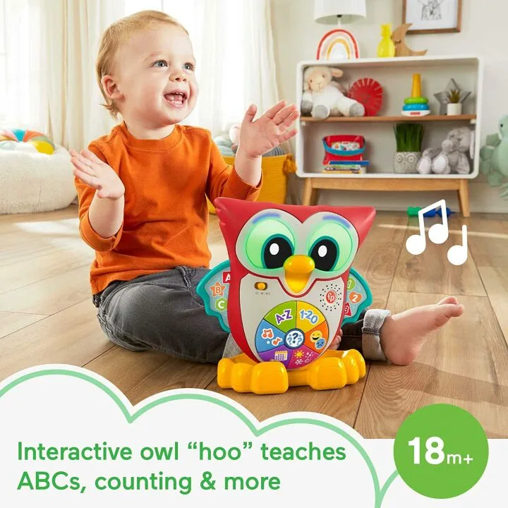 Fisher-Price Linkimals Owl: Learning Toy for Toddlers