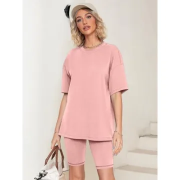 Glamaker 2 Piece Outfit Set for Women - Casual Trendy Style