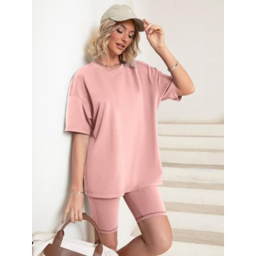 Glamaker 2 Piece Outfit Set for Women - Casual Trendy Style