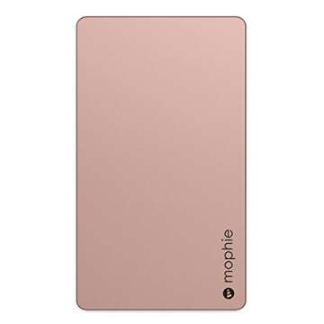Mophie PowerStation - Universal External Battery - Made for Smartphones and Tablets (6,000mAh) - Rose Gold