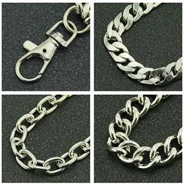 Stylish Lainrrew Trousers Chain for Punk Fashion Lovers