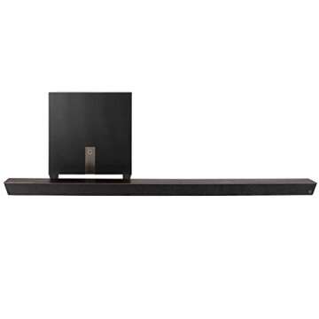 Definitive Technology Studio Slim 3.1 Channel Sound Bar with 7 Speakers and an 8" Wireless Subwoofer...