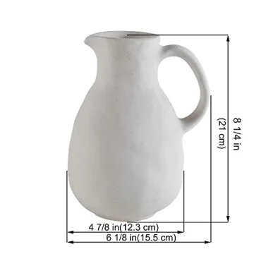 Kimdio Ceramic Vase - Modern Rustic Home Decor