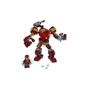 Lego Marvel Avengers Iron Man Mech 76140 Kids’ Superhero Mech Figure, Building Toy with Iron Man Mech and Minifigure (148 Pieces)