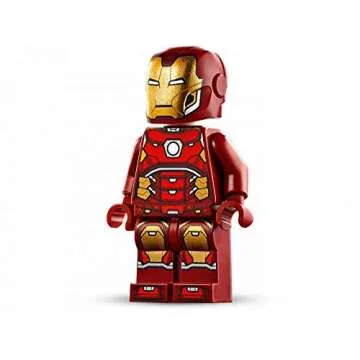 Lego Marvel Avengers Iron Man Mech 76140 Kids’ Superhero Mech Figure, Building Toy with Iron Man Mech and Minifigure (148 Pieces)