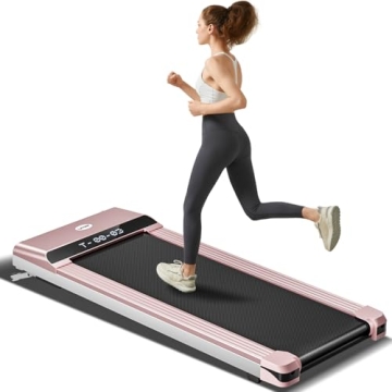 UMAY Fitness 512 Walking Pad - Ultra Quiet Portable Treadmill for Home and Office
