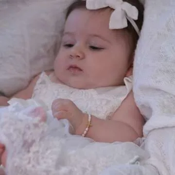 Gold-Plated Cross Bracelet for Girls - Custom Gift