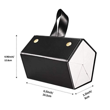 SMARTTOP Travel Eyeglasses Organizer 5-Slot Holder