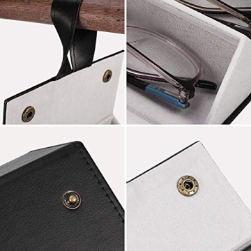 SMARTTOP Travel Eyeglasses Organizer 5-Slot Holder