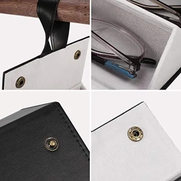 SMARTTOP Travel Eyeglasses Organizer 5-Slot Holder