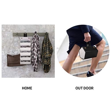 SMARTTOP Travel Eyeglasses Organizer 5-Slot Holder