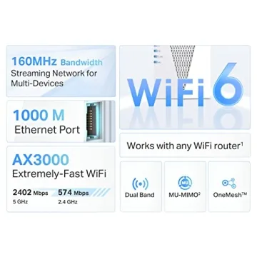 Boost Home Connectivity with TP-Link AX3000 WiFi Extender