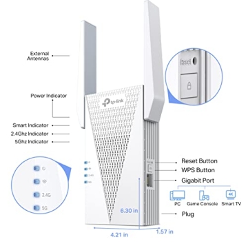 Boost Home Connectivity with TP-Link AX3000 WiFi Extender