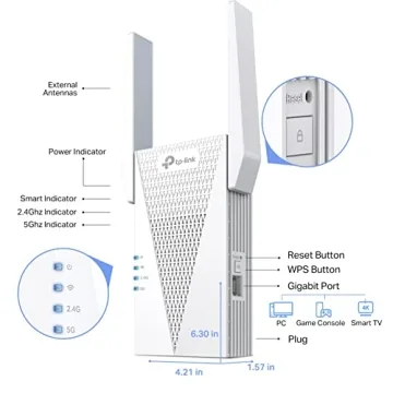 Boost Home Connectivity with TP-Link AX3000 WiFi Extender