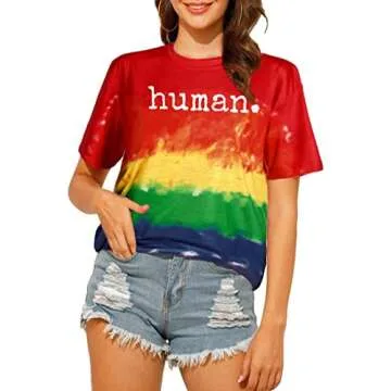 Empowering Pride Graphic Tee - Rainbow LGBT Shirt