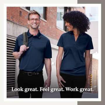 Premium Port Authority Silk Touch Performance Polo Shirt