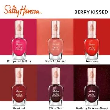 Sally Hansen Color Therapy Nail Polish Red-iance for Nourished Nails