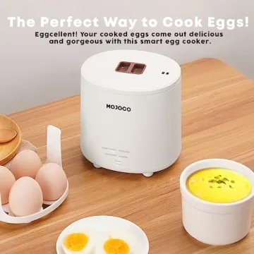 Mojoco Mini Rapid Egg Cooker for Perfect Egg Cooking