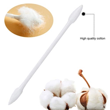 800 Count Precision Tips Cotton Swabs Eco-Friendly Applicators