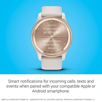 Garmin Vivomove Trend - Stylish Hybrid Smartwatch