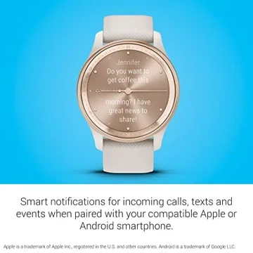 Garmin Vivomove Trend - Stylish Hybrid Smartwatch