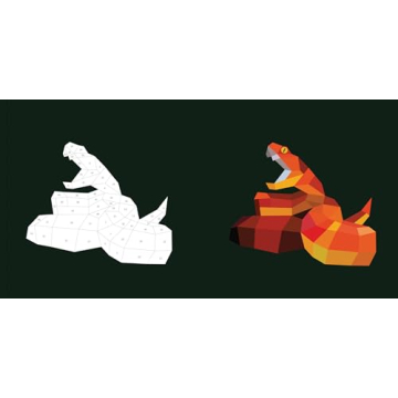 Paint by Sticker Kids: Zoo Animals Art Activity