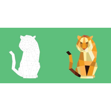 Paint by Sticker Kids: Zoo Animals Art Activity