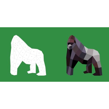 Paint by Sticker Kids: Zoo Animals Art Activity