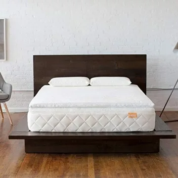 Happsy Organic Latex Queen Mattress Topper for Better Sleep