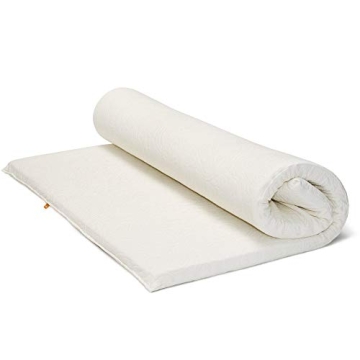 Happsy Organic Latex Queen Mattress Topper for Better Sleep