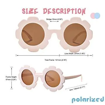 COASION Polarized Kids Sunglasses with UV400 Protection