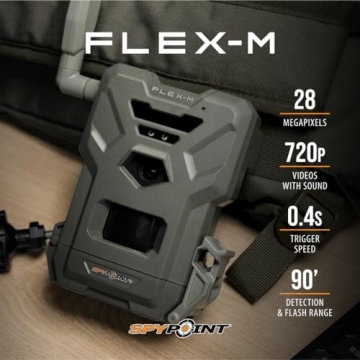 SPYPOINT Flex-M Twin Pack - Reliable Cellular Trail Cameras