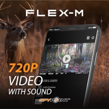 SPYPOINT Flex-M Twin Pack - Reliable Cellular Trail Cameras