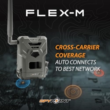 SPYPOINT Flex-M Twin Pack - Reliable Cellular Trail Cameras