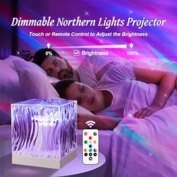 Mubarek Northern Lights Projector for Magical Mood Lighting