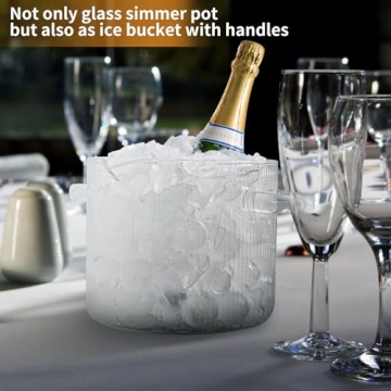 Simmer with Lid - Heat Resistant Borosilicate Cookware