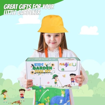 Magic4U Kids Gardening Tools Set for Young Gardeners