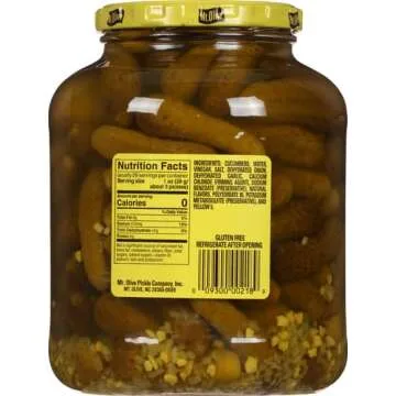 Mt. Olive Petite Dills Kosher Pickles 46oz - Delicious Snack