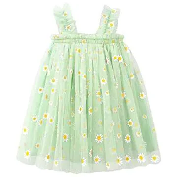 BGFKS Baby Girls Toddler Daisy Tutu Dress with Headband