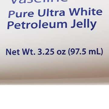 Vaseline Pure Ultra White Petroleum Jelly - 3 Pack, 3.25oz