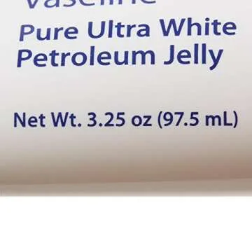 Vaseline Pure Ultra White Petroleum Jelly - 3 Pack, 3.25oz